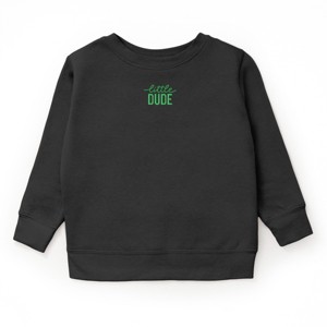 The Juniper Shop Embroidered Little Dude Youth Sweatshirt - 1 of 2