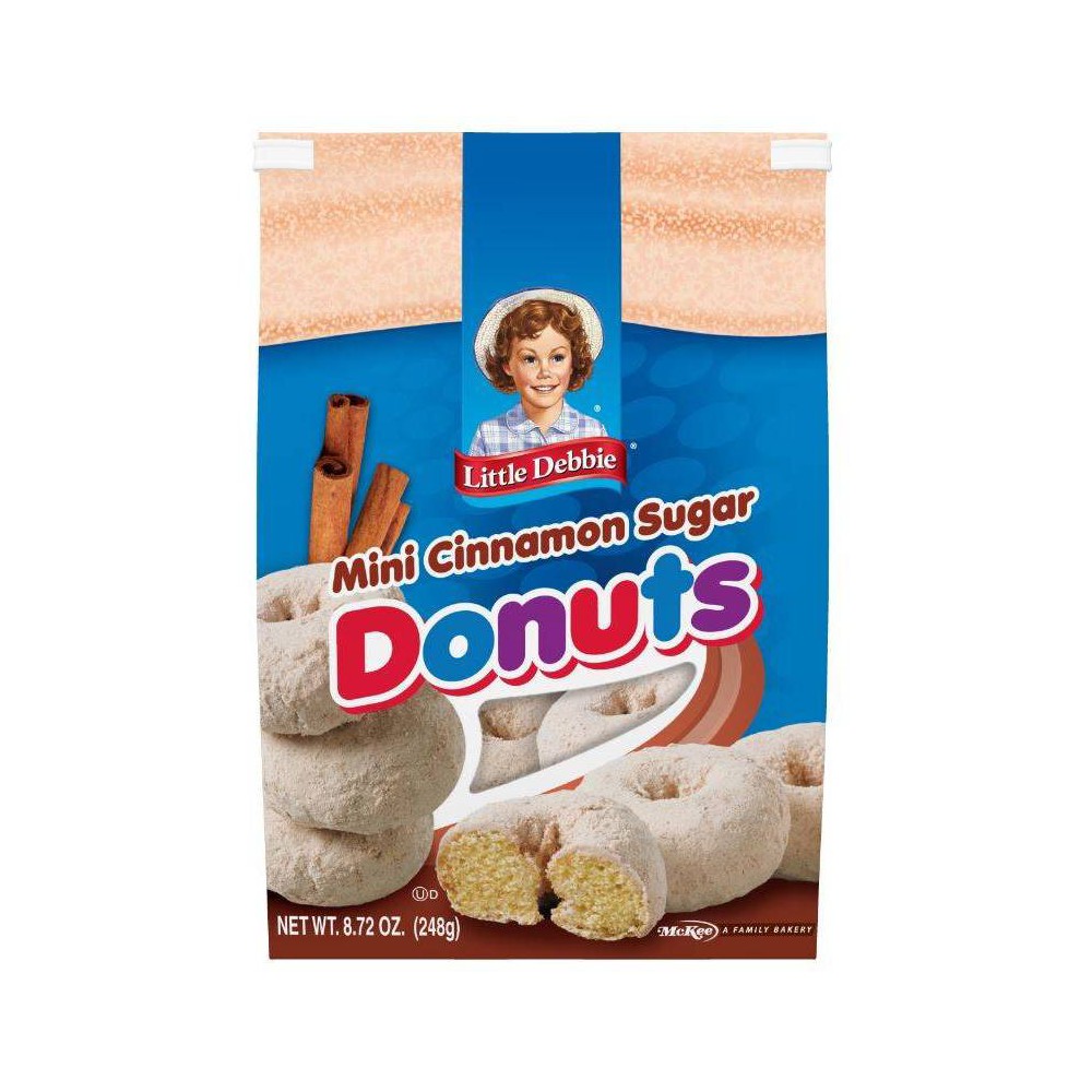 UPC 024300044700 product image for Little Debbie Cinnamon Sugar Bagged Mini Donuts 8.72oz | upcitemdb.com