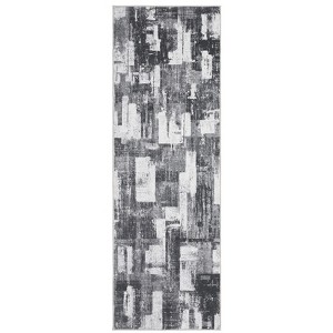 Washable Modern Abstract Living Room Bedroom Area Rugs, Geometric Print Large Throw Carpet for Dining Room - 1 of 4
