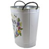 Direct International 12.5 Inch Sweet Bee Metal Bucket Decor Catchall Trash Can Decorative Buckets - 3 of 3