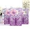 Big Dot of Happiness Beautiful Butterfly - Floral Baby Shower or Birthday Party Favor Boxes - Set of 12 - 3 of 4
