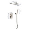 ALEXOUN 10" Rain Shower Head Systems Wall Mounted Shower - 3 of 4