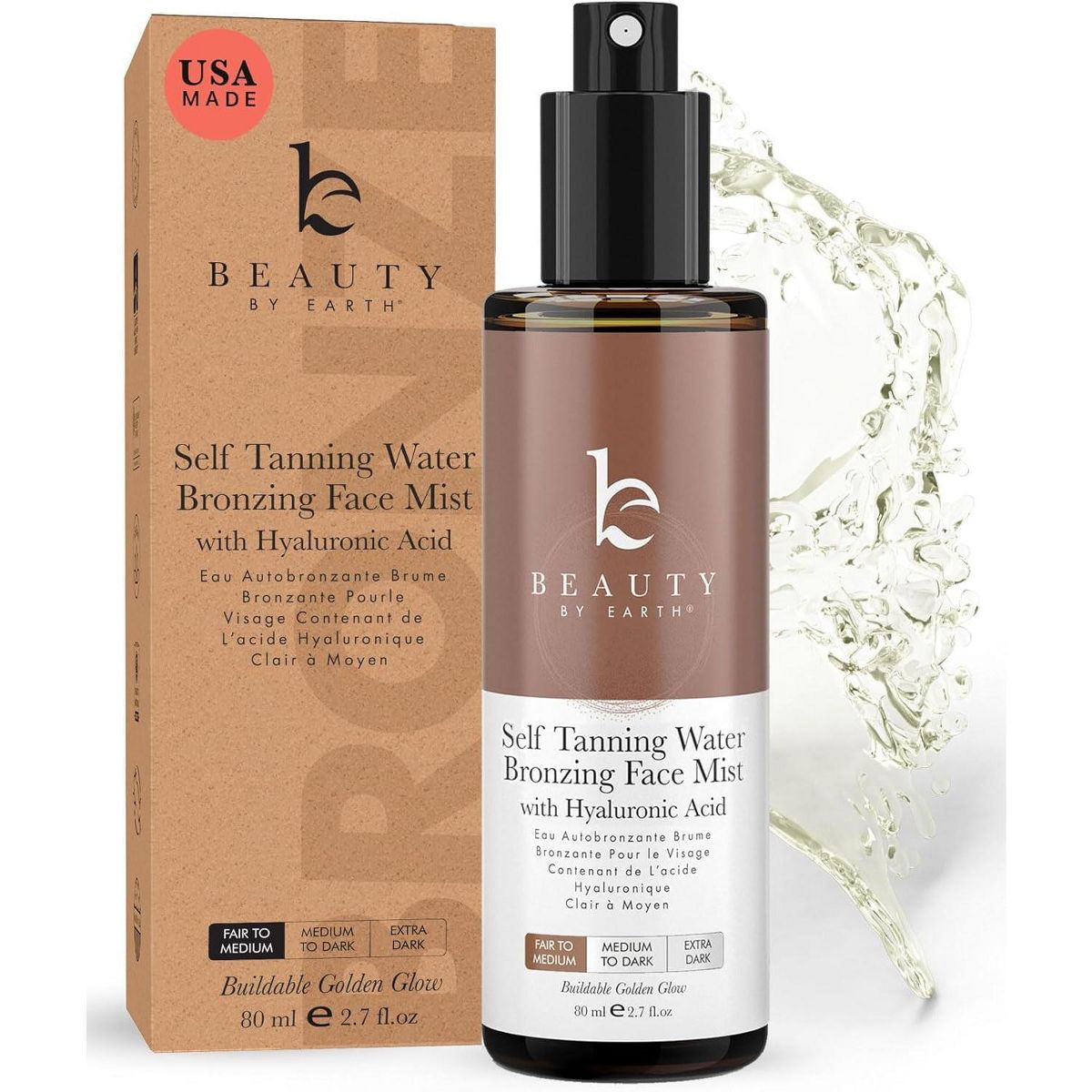 Beauty by Earth Self Tanner Face Mist