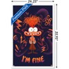 Trends International Disney Inside Out 2 - Anxiety I'm Fine Framed Wall Poster Prints - 3 of 4