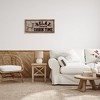 Stupell Industries Cabin Time Phrase with Deer, 25" x 11" - 2 of 4