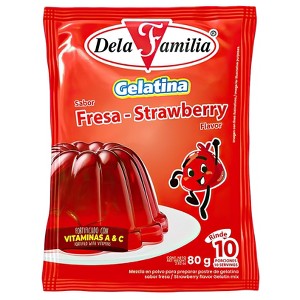 Strawberry Jelly (12 Pack) – Sweet and Refreshing Flavor | De La Familia - 1 of 2
