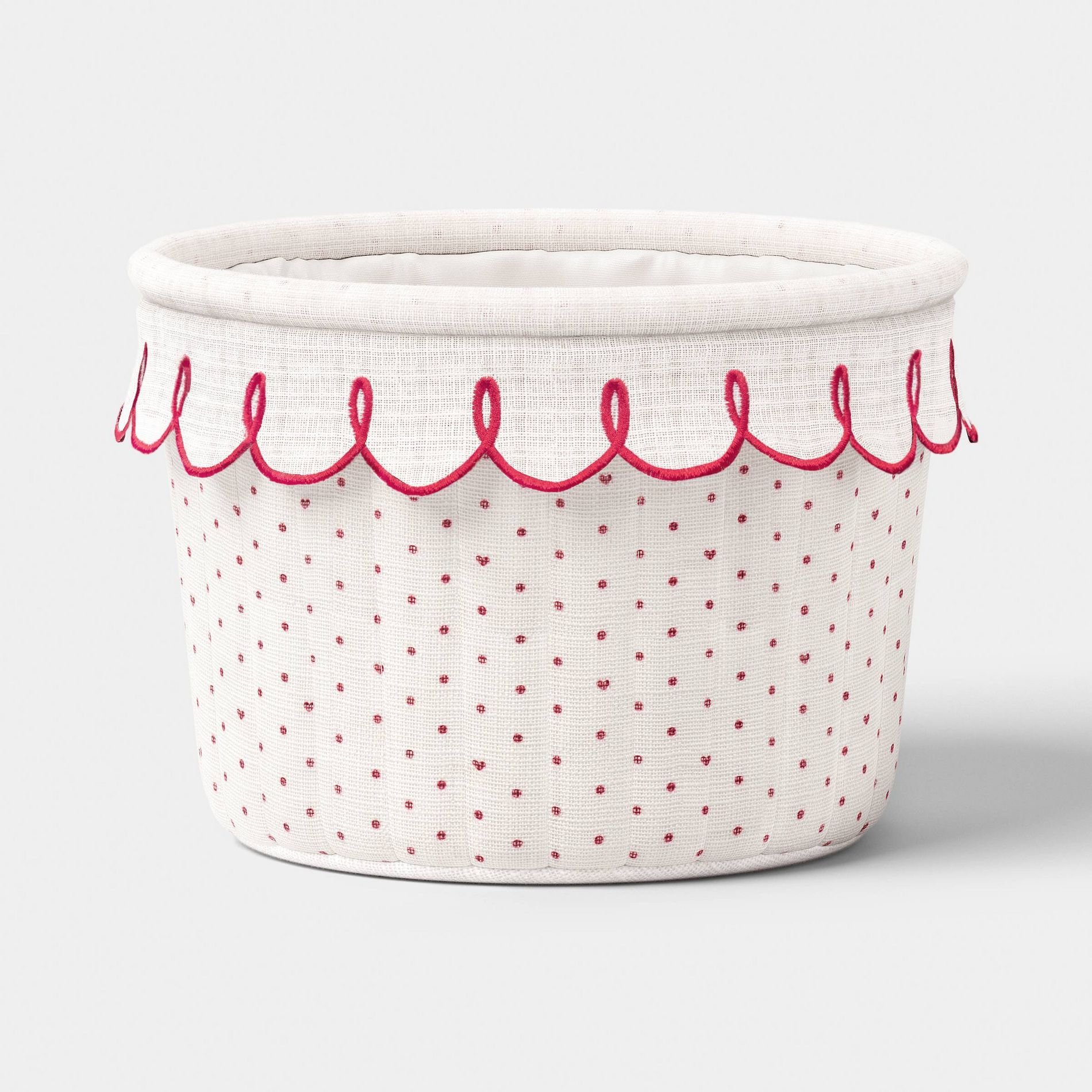 Valentine's Day Basket with Scallop Ruffle - Threshold™