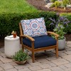 ARDEN Outdoor Plush Modern Tufted Blowfill Deep Seat Set, 24 x 24, Water Repellent, Fade Resistant - 2 of 4