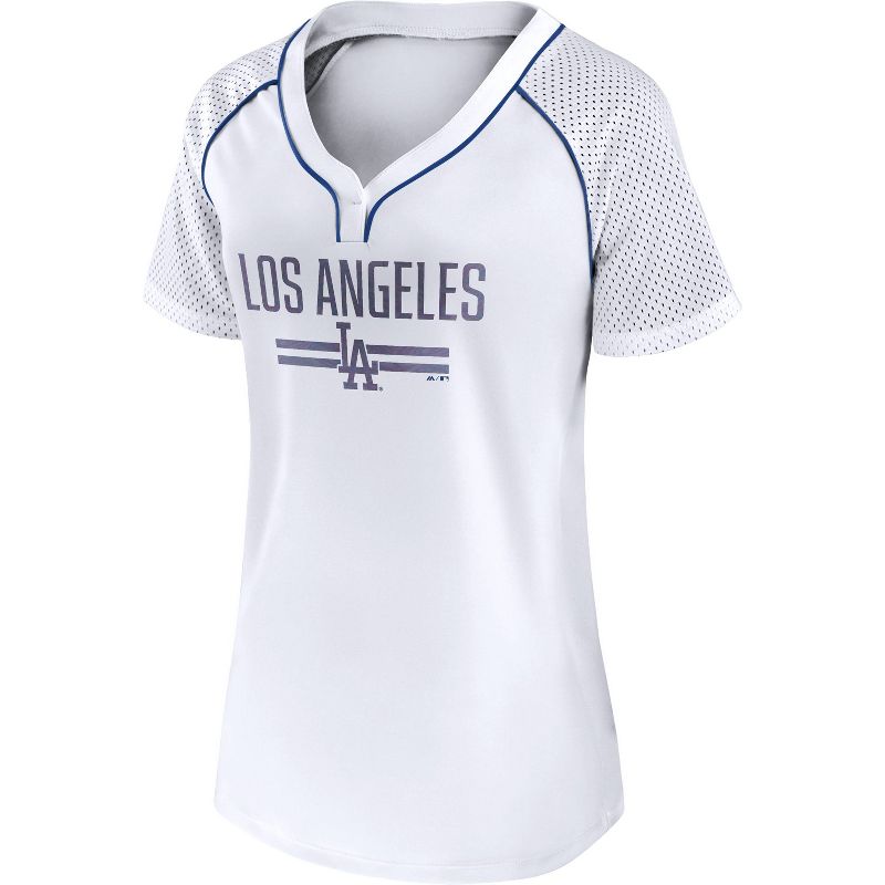 MLB Los Angeles Dodgers Women&#39;s Short Sleeve Jersey, 1 of 4