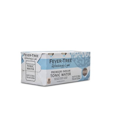 Fever-Tree Refreshingly Light Tonic Water - 8pk/150ml Cans