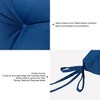 ARTPLAN All Weather Chair Outdoor Cushions Settee Loveseat Bench Cushions Set of 5 Wicker Tufted Pillow for Patio Outdoor Furniture - 4 of 4