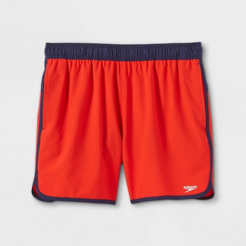 Red store speedo trunks