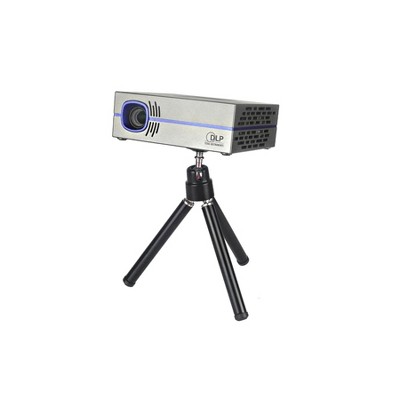 AAXA P8 Smart Mini DLP Projector with Streaming Apps and Wireless Mirroring - Gray (KP-202-00)