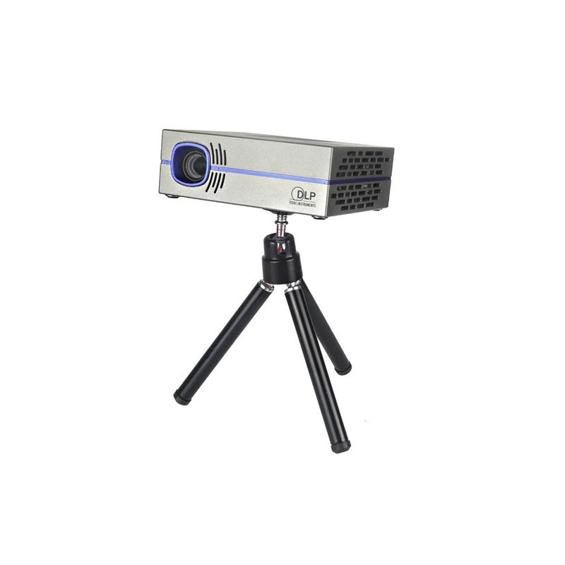 AAXA P8 Smart Mini DLP Projector with Streaming Apps and Wireless Mirroring - Gray (KP-202-00), 5 of 6
