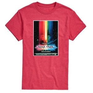 Men's - Star Trek - Retro Movie Poster Short Sleeve Graphic T-Shirt - 1 of 4