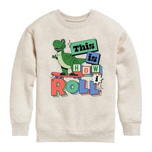 Boys' - Disney - Toy Story Graphic Long Sleeve Fleece Sweatshirt - 1 of 4