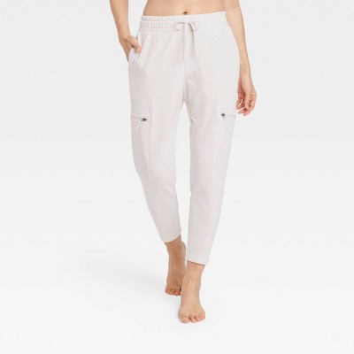 linen cargo jogger pants