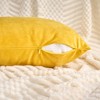 REGALWOVEN Velvet Soft Decorative Square Patchwork Throw Pillow Covers  2 Pcs - 3 of 4