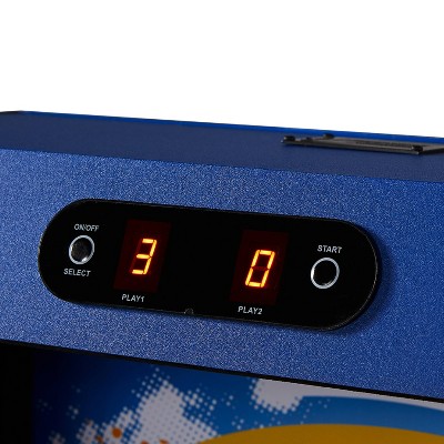 Big Sky Blue 87" Roll and Score Arcade Game with Electronic Scorer