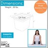 BIRDROCK HOME Stainless Steel Steam Table Pans, 1/6-Size, 2.6 qt, 24 Gauge Steel, 6" Depth, Meal Prep, Cooking & Food Storage (6 Pack) - 3 of 4