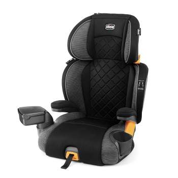 Viaggio Flex 120 - Booster Car Seat - for Children from 40 to 120 lbs -  Made in Italy - Crystal Black (Black)