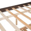 Okak Size Platform Bed Frame with Storage Headboard No Box Spring Needed Easy to Assemble Noiseless Bed with Trundle - 4 of 4