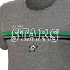 NHL Dallas Stars Women's Gray Short Sleeve Fashion T-Shirt - 3 of 3