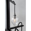 Troy Lighting Brixton 9 - Light Pendant in  Graphite Clear Shade - 3 of 4
