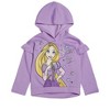 Disney Princess Mulan Rapunzel Jasmine Ariel Belle Cinderella Tiana Tinker Girls Pullover Hoodie Legging Toddler to Big Kid - 2 of 4