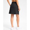 FIONECA Skorts for Woman with Pockets High Waisted Golf Tennis Skirts Knee Length Long Skort for Women Dressy Casual - 2 of 4
