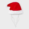 Santa Hat Dog and Cat Headpiece Costume - Boots & Barkley™ Red - 3 of 4