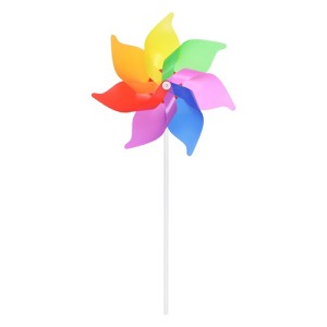 Unique Bargains Garden Decor PVC Colorful Durable Outdoor Wind Spinner - 1 of 4