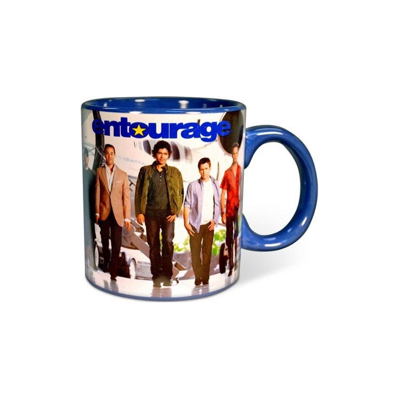 HBO Entourage TV Show Cast Ceramic 20 Ounce Jumbo Coffee Mug, 1 of 2