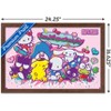 Trends International Hello Kitty and Friends: 24 Tokyo Skate Group Play Framed Wall Poster Prints - 3 of 4