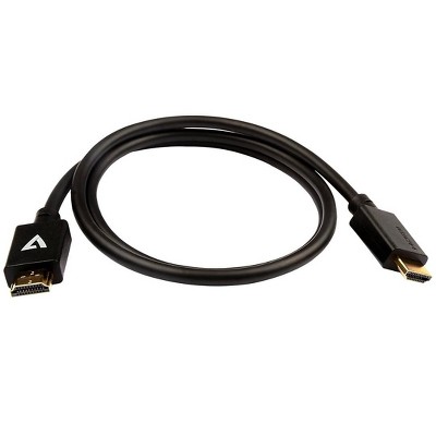 V7HDMIPRO-1M-BLK 3.3' HDMI Audio/Video Cable Black