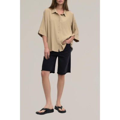 Women's button down tencel top - MOD REF