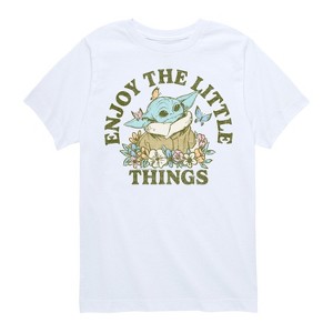 Boys' - The Mandalorian - Enjoy The Little Things Short Sleeve Graphic T-Shirt - 1 of 4
