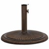 vidaXL Umbrella Base Patio Parasol Umbrella Stand Weighted Base Cast Iron - Bronze 17.7" x 17.7" x 11.8" - 4 of 4