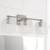 Capital Lighting Lexi 3 - Light Vanity in  Brushed Nickel - 3 of 3