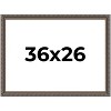 PosterPalooza | Ornate Black Picture Frame - UV Acrylic, Backing Board, Hanging Hardware Included - 2 of 4