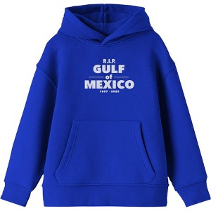 RIP Gulf of Mexico 1607-2025 Youth Long Sleee Hoodie - 1 of 2