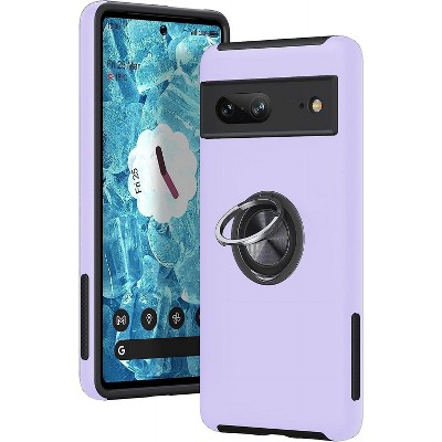 Entronix Case Compatible with Pixel 7 - 360° Circular Ring Gripstand