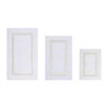 Hotel 3 PC Bath Rug 100% Premium Cotton Tufted Weave Two Tone Reversible Bathroom Rug, Super Soft Absorbent, Machine Washable Bath Mat - 2 of 4