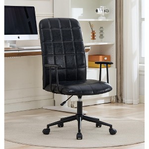 Hrinhom 23.2"W 360° Swivel Office Chair with Adjustable Gaslift - 1 of 4