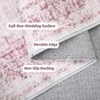 Boho Vintage Living Room Area Rug, Lightweight Non-Shedding Carpet Non Slip Thin Printed Super Soft Floor Carpet Throw Rugs for Bedroom Dining Room - 4 of 4