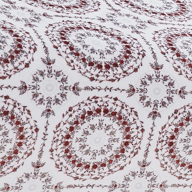 Plazatex Luxurious Ultra Soft Lightweight Yesenia Printed Bed Blanket Floral, 4 of 5