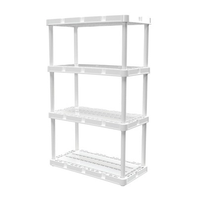 Oskar 5-Tier Storage Shelf, Interlocking Heavy Duty Shelving Unit, 750 lbs  (340 kg) Capacity, Multipurpose Organizer for Garage, Basement, Utility  Shed, Workshop, Made in North America, Black 