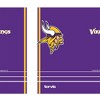 NFL Minnesota Vikings Final Score Stainless Steel Wide Mouth Water Bottle - 24oz: BPA-Free, Leakproof - 2 of 3