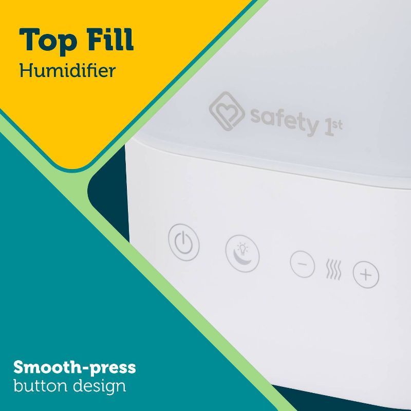 Safety 1st Comforting Cool Mist Top-Fill Humidifier, 6 of 13