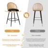 Bekrvio 26'' 360° Swivel Counter Height Bar Stools - 3 of 4